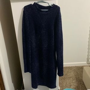 long sleeve mini dress